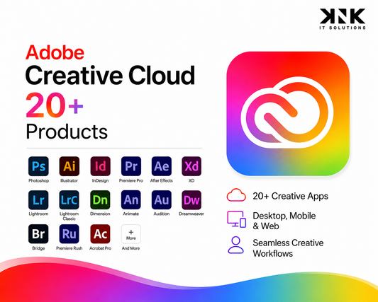 Adobe Creative Cloud 20+ Products